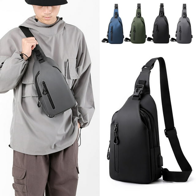 Xihbxyly Riñonera de Piel, Multifunción, de Poliéster Impermeable, con Correas Acolchadas y Transpirables, Ideal para Ciclismo, Senderismo y Viajes. Unisex. Medidas: 31 X 16 X 8 Cm.