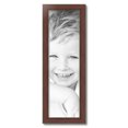 thumbnail image 2 of ArtToFrames 9" x 30" Honors Mahogany with Gold Picture Frame, 9x30 inch Brown Wood Poster Frame (WOM-5156),  Pack, 2 of 7