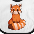 thumbnail image 4 of Inktastic Red Panda T-shirt Boys or Girls Baby Bib, 4 of 4