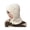 One Size A, variant on Outdoor Headgear Solid Color Plush Trim Windproof Warm Face Guard Scarf Hat Skiing Hiking Biking Winter Sports Headwear