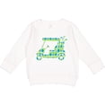 thumbnail image 2 of Inktastic Golf Cart with Argyle Pattern Toddler Sweatshirt, 2 of 4