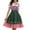Light Green, variant on Women Plus Size German Dress Square Neck Apron Oktoberfest Dirndl Comfy Maid Uniform Festival Waitress Girl Clothess