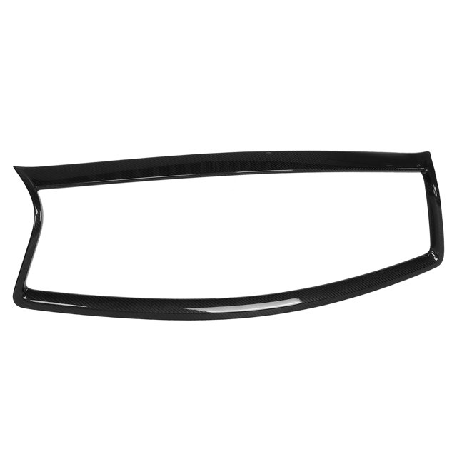 Cubierta De Contorno De Parrilla Delantera, Fibra De Carbono De Ajuste De Contorno De Parrilla Resistente Para Reemplazo Para Q50 2014-2017 Para Modificación De Automóvil ANGGREK Otros