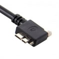 thumbnail image 5 of Xiwai 5.0M 90 Degree Left Angled Micro USB Screw Mount to 3.0 Data Cable for Industrial Camera, 5 of 7