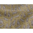 thumbnail image 5 of oneOone Viscose Jersey Light Brown Fabric Dog Sewing Fabric By The Yard Printed Diy Clothing Sewing Supplies 60 Inch Wide, 5 of 6