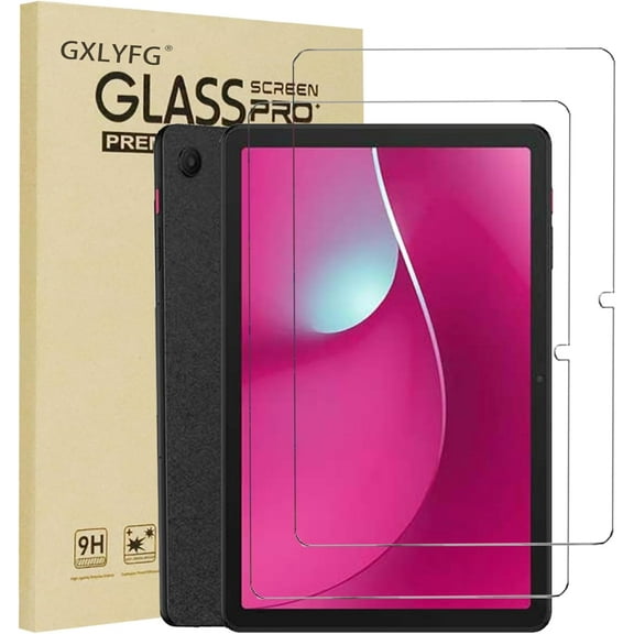 Fesign 2 Pack, Screen Protector for T-Mobile Revvl Tab 2 2025 (10.1 Inch) Bubble Free Tempered Glass Film Easy Installation