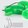 thumbnail image 2 of Frog Lures 5g 5PCS Realistic Soft Fishing Lures Baits for Bass Snakehead, 2 of 10