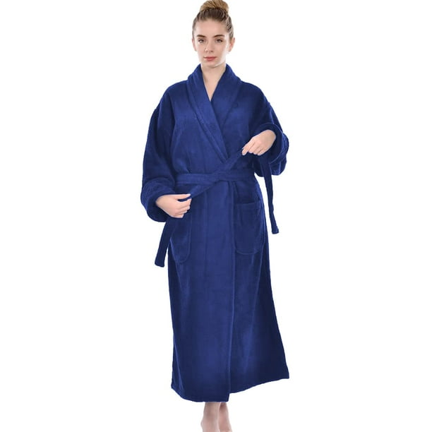 Plush Charcoal Robe by Linen House, One Size Fits Most