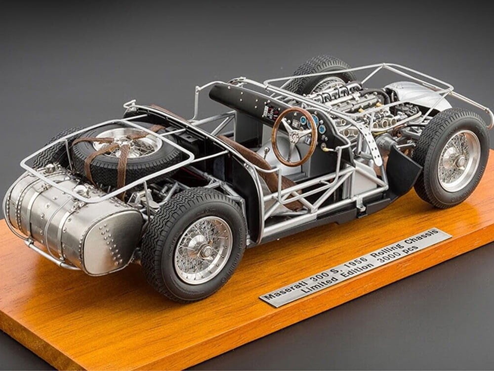 3000台限定 CMC 1/18 マセラティ 300S 1956 1956 Maserati 300S Rolling Chassis 1/18 Diecast Model by CMC