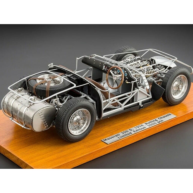 1956 Maserati 300S Rolling Chassis 1/18 Diecast Model by CMC
