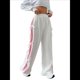 thumbnail image 1 of Pantalones Deportivos Anchos para Mujer, Cintura Elástica, Holgados e Informales con Bolsillo, para Salir. L, 1 of 10