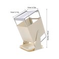 thumbnail image 2 of OUNONA Soporte Para Cuchillos De Cocina Acero Inoxidable Giratorio Compacto Para Orden Y Limpieza, 2 of 7