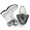 thumbnail image 6 of Women’s Snow Boot With Waterproof Lace Up Mid-Calf Outdoor Winter Deep Tread Rubber Sole, 6 of 7