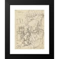 thumbnail image 2 of Albrecht Dürer 14x18 Black Modern Framed Museum Art Print Titled - The Entombment (1504), 2 of 5