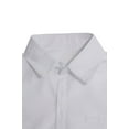 thumbnail image 5 of WTXUE Button-Up Shirts Short Sleeve, Notch Neck Shirts for Men Popular Cotton Linen Blended Shirt Linen Shirts Workwear for Men White S, 5 of 7