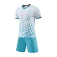 thumbnail image 2 of Odeerbi 6-16 Years Teen Boys Summer Athletics Outfits Quick Drying Sports Running Tops Shorts Set Casual Breathable Short Sleeve Round Neck Top Shorts Teen Boys Clothes, 2 of 6