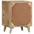 thumbnail image 3 of vidaXL Bedside Cabinet 40x30x50 cm Solid Mango Wood, 3 of 5