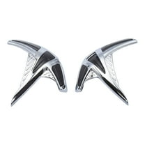 For Honda Goldwing 1800 2001 to 2010 GL1800 Goldwing GL 1800 Motorcycle Saddlebag Scuff Pads Cover Chrome