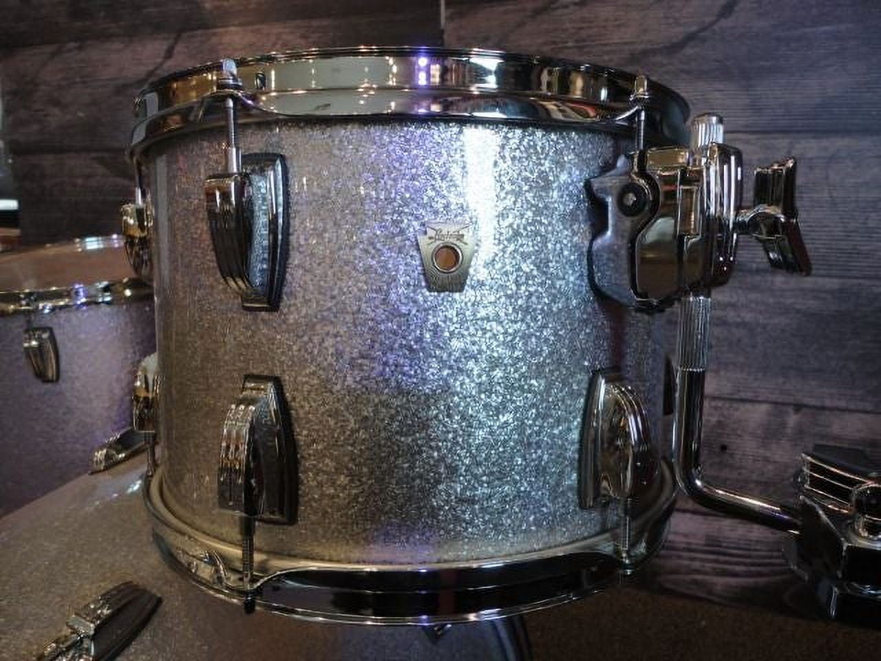 Ludwig Classic Maple Fab 3-Piece Drum Shell Pack - Silver Sparkle