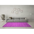 thumbnail image 3 of Ahgly Company Indoor Square Abstract Pink Contemporary Area Rugs, 7' Square, 3 of 4