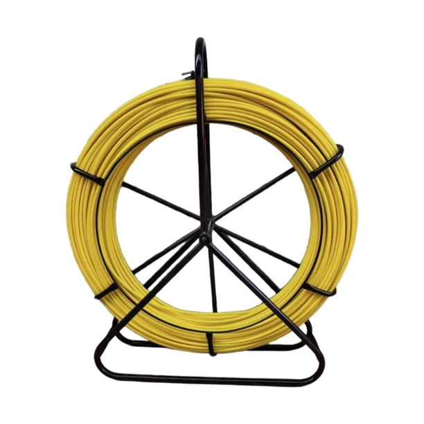 Cable de fibra de vidrio para pesca con jaula y soporte Accesorios Cinta de pesca Cable Varillas Longitud del cable 30 m