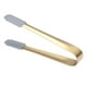 thumbnail image 1 of Advancent Pinzas de cocina con punta de silicona para servir y manipular alimentos calientes pinzas para servir multiusos fáciles de limpiar Mostrada oro, 1 of 6