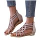 thumbnail image 4 of Verano Mujer Cuñas Punta Abierta Sandalias Transpirables Cremallera Casual Rhinestones Zapatos Wmkox8yii  nm2408, 4 of 9