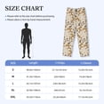 thumbnail image 6 of Kdxio Cartoon Poodle Dog Print Men's Sleep Pajama Pant Lounge Pants with Pockets, 6 of 8