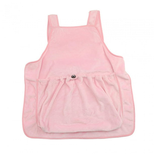 Delantal de transporte para mascotas, bolsa de transporte para perros, cómoda y portátil, saco de dormir para acompañar a gatitos, saco de dormir para Rosa