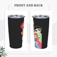thumbnail image 4 of The Powerpuff Girls Car Cup With Straw 20oz Stainless Steel Tumbler Push-Pull Lid Sports Water Bottle Insulated Travel Cup, 4 of 8