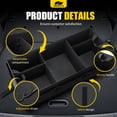 thumbnail image 3 of Organizador para maletero de coche MIKKUPPA, 95 L, con tapa plegable, negro, 3 of 7