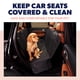 thumbnail image 3 of Active Pets Funda premium para asiento de coche para perros para camiones, sedanes y SUV - Protección impermeable para el asiento trasero para viajes de perros - Puppy Essentials, 3 of 5