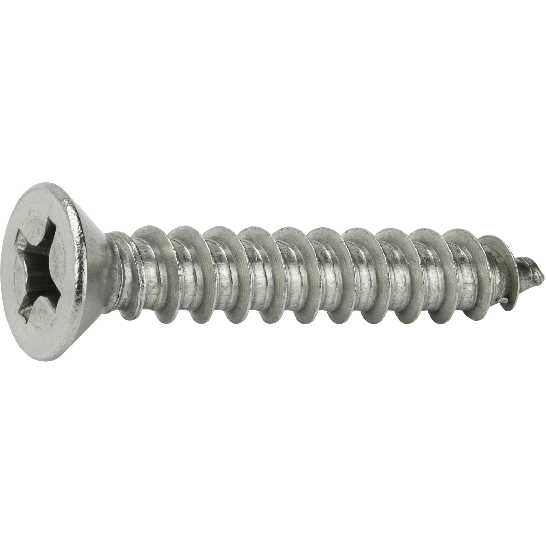 Flat Head Sheet Metal Screw 316 Stainless Steels #12X3 Qty 1000 Flat Head Sheet Metal Screw 316 Stainless Steels #12X3 Qty 1000
