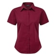 thumbnail image 1 of Premier Blouse en Popeline à Manches Courtes / Chemise de Travail Unie, 1 of 3