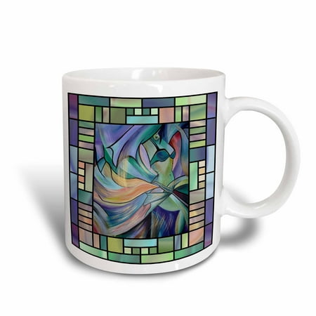 3dRose Art deco Dancer - dance, dancing, belly dance, bellydance, oriental dance, middle eastern dance, , Ceramic Mug, 11-ounce