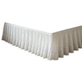 thumbnail image 2 of Elastic Wrap Around Bed Skirt Drop,Detachable Ruffled Dust Ruffle Bed Skirt,Machines Washable Bed Frame Cover for Twin Single Dorm Bed Home Bedroom Decor, 2 of 6