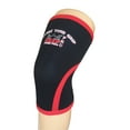 thumbnail image 5 of Knee Sleeves (SOLD AS A PAIR of 2) for Cross Training Squats Weightlifting Basketball Compression Braces 7mm Neoprene, S KNEE CAP 12.20" - BLACK, 5 of 7