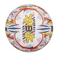 thumbnail image 4 of Vóleibol Wilson Graffiti Peace Tamanho Oficial Branco/Laranja, 4 of 6