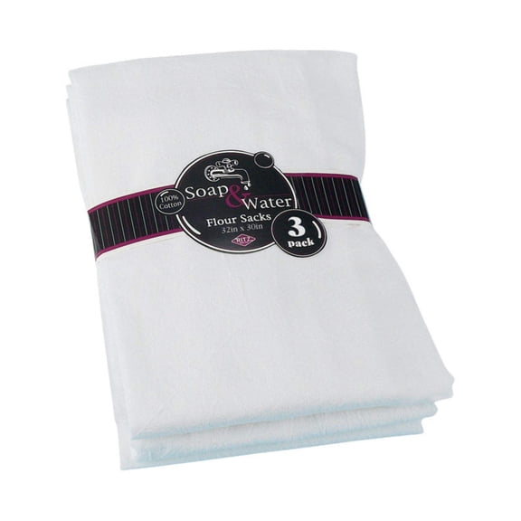 Ritz Towel 100% Cotton 30" X 32" White Case of 3