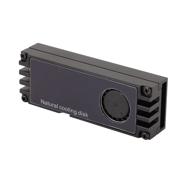 Disipador De Calor NVMe M.2 Con Pantalla De Temperatura, Disipador De Calor Enfriador SSD De Aluminio Con Almohadillas Térmicas Duales De Silicona, Disipador De Calor NVMe Para