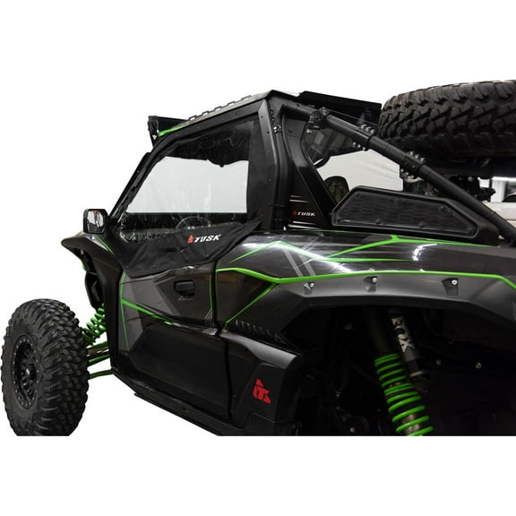 Tusk Zipperless Upper Door Kit for 2020-2025vKawasaki Teryx 1000 (eS, Lifted Edition, Special Edition, Blackout Edition)