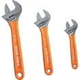 thumbnail image 1 of Juego de llaves ajustables Klein Tools D5073 de capacidad extra, 3 piezas, 1 of 9