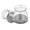 Round-Grey Bottom, variant on Chair Leg Floor Protectors,24PCS Round Furniture Covers for Hardwood Floors