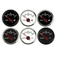 thumbnail image 2 of E-1/2-F Fuel Level Gauge With Red Backlight 0-190 Ohm Water Level Gauge 52mm Oil Fuel Gauge Meter For Boat Car RV Yacht 12V/24V ,Easy Setup, 2 of 7