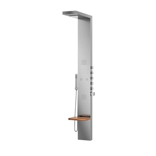 PULSE Oahu ShowerSpa Stainless Steel Shower Panel
