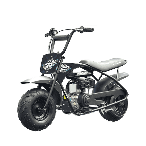 TOXOZERS 105cc Mini Bike,3.5HP 4-Stroke Off-Road Mini Dirt Bike for Kids 8 ,Classic Retro Motorcycle,23MPH Top Speed,Rear Disc Brake