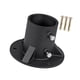 thumbnail image 4 of Poste de cerca de alambre de cadena con brida de piso, base redonda, cerca de alambre de cadena resistente y resistente Diámetro interior 78 mm, 4 of 9