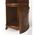 thumbnail image 2 of Bowery Hill Traditional Wood Dowling Corner Cabinet - Olive Ash/Medium Brown, 2 of 3