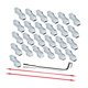 thumbnail image 2 of Kit de Conectores de Cuerda de 25 Piezas M5 2x Cables Conductores para Animales, 2 of 9