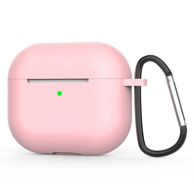 PANDACO Étui Souple Pêche Rose pour Boîtier de Recharge AirPods (4e Gén.)